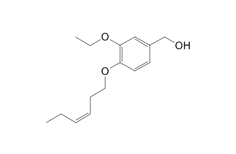 (Z)-(3-ethoxy-4-(hex-3-en-1-yloxy)phenyl)methanol