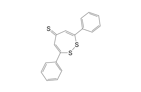 5H-1,2-dithiepin-5-thione, 3,7-diphenyl-
