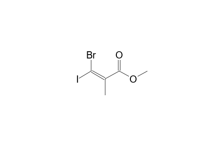 3-Bromo-3-iodo-2-methylacrylic acid methyl ester