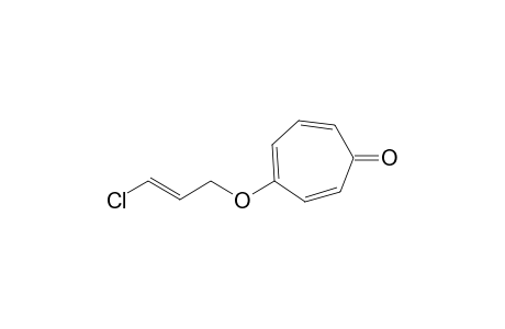 (E)-4-(3-Chloroallyloxy)tropone