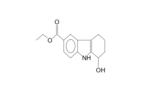 1-hydroxy-6-ethoxycarbonyl-1,2,3,4-tetrahydro-9H-carbazole