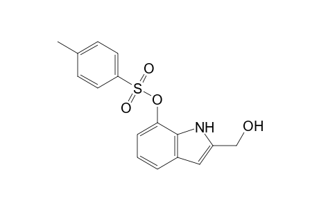 4-methylbenzenesulfonic acid (2-methylol-1H-indol-7-yl) ester