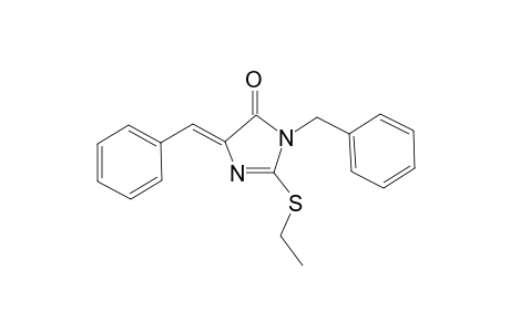 3-Benzyl-5-benzylidene-2-ethylsulfanyl-imidazol-4-one