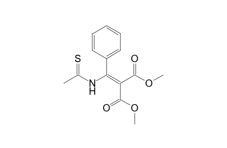 Dimethyl 1-phenyl-1-thioacetamidomethylenemalonate