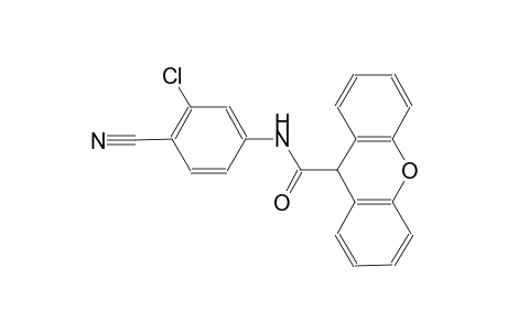 N-(3-chloro-4-cyanophenyl)-9H-xanthene-9-carboxamide