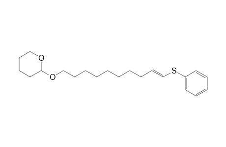2H-Pyran, tetrahydro-2-[[10-(phenylthio)-9-decenyl]oxy]-, (E)-