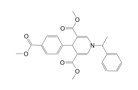 4-(4-carbomethoxyphenyl)-1-(1-phenylethyl)-4H-pyridine-3,5-dicarboxylic acid dimethyl ester