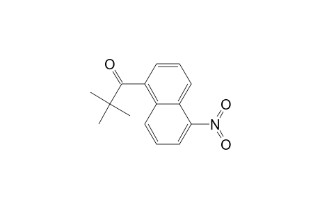1-Propanone, 2,2-dimethyl-1-(5-nitro-1-naphthalenyl)-