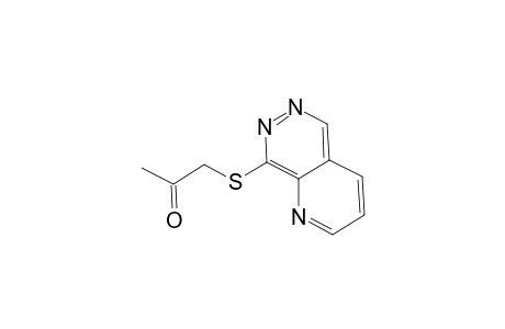 2-Propanone, 1-(pyrido[3,4-d]pyridazin-8-ylthio)-