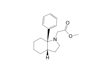 ((3aS,7aS)-7a-Phenyl-octahydro-indol-1-yl)-acetic acid methyl ester