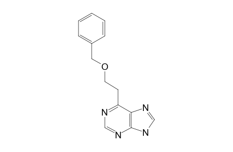 6-[2-(BENZYLOXY)-ETHYL]-9H-PURINE