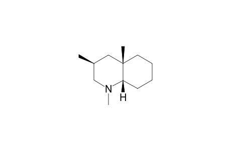 N,3b,10-Trimethyl-cis-decahydro-quinoline