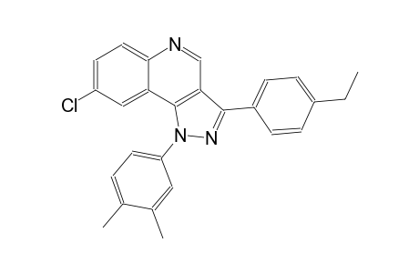 8-chloro-1-(3,4-dimethylphenyl)-3-(4-ethylphenyl)-1H-pyrazolo[4,3-c]quinoline