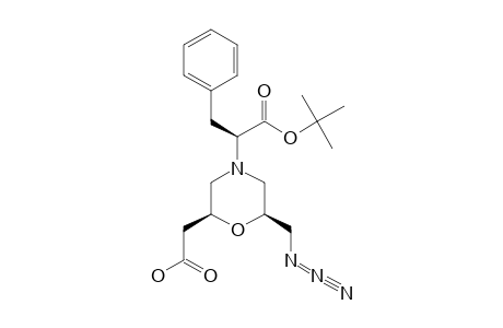 3,7-ANHYDRO-5-AZA-8-AZIDO-5-(TERT.-BUTYL-L-PHENYLALANINYL)-2,4,5,6,8-PENTADEOXY-D-GLYCERO-D-ALLO-OCTONIC-ACID