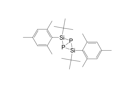2,4-bis[(t-butyl)]-2,4-dimesityl-1,3-diphospha-2,4-disilabicyclo[1.1.0]butane