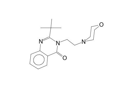 2-tert-butyl-3-(2-morpholinoethyl)-3,4-dihydrobenzo[d]pyrimidin-4-one