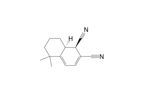 1,2-Naphthalenedicarbonitrile, 1,5,6,7,8,8a-hexahydro-5,5-dimethyl-, trans-(.+-.)-