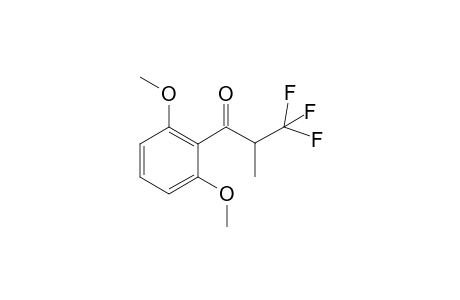 1-(2,6-dimethoxyphenyl)-3,3,3-trifluoro-2-methylpropan-1-one