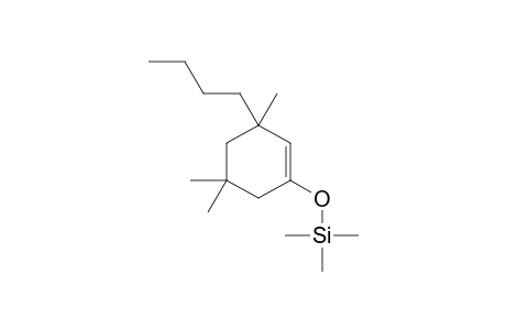 Cyclohexene, 3-butyl-3,5,5-trimethyl-1-(trimethylsilyloxy)-