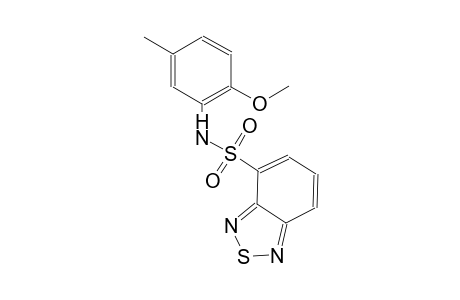2,1,3-benzothiadiazole-4-sulfonamide, N-(2-methoxy-5-methylphenyl)-