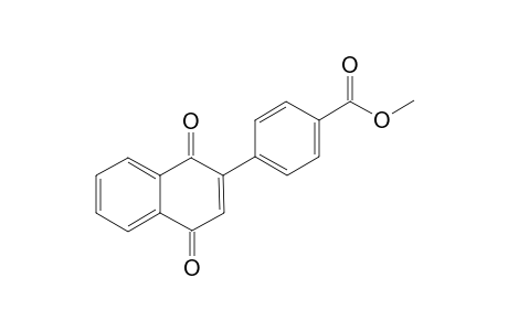 Methyl 4-(1,4-dioxo-1,4-dihydronaphthalen-2-yl)benzoate