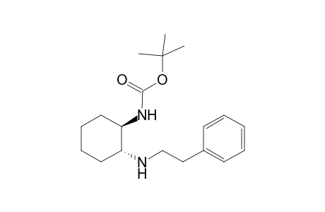 tert-Butyl trans-2-[(2-Phenylethyl)amino]cyclohexyl}carbamate