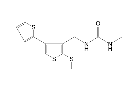 1-METHYL-3-{[2-(METHYLTHIO)-4-(2-THIENYL)-3-THIENYL]METHYL}UREA