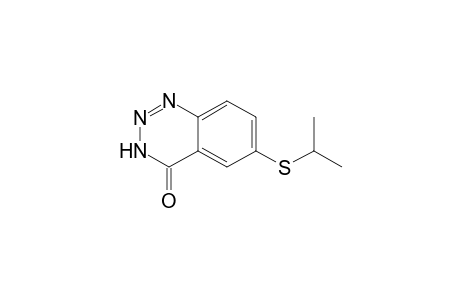 6-(isopropylthio)-1,2,3-benzotriazin-4(3H)-one