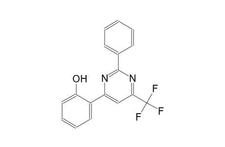 2-(2-Phenyl-6-trifluoromethyl-pyrimidin-4-yl)-phenol