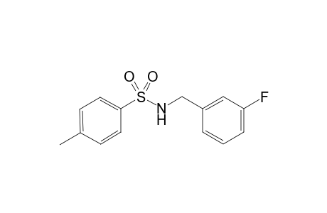 N-(3-fluorobenzyl)-4-methylbenzenesulfonamide