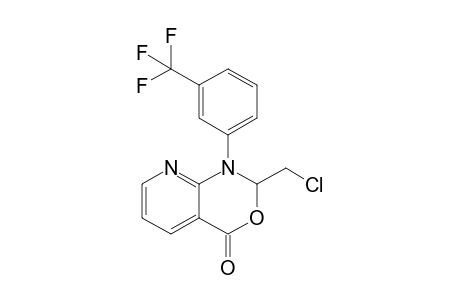1-[3'-(Trifluoromethyl)phenyl]-1,2-dihydro-2-(chloromethyl)-4H-pyrido[2,3-d]-[1,3]oxazin-4-one
