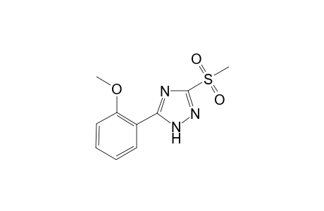 1H-1,2,4-Triazole, 5-(2-methoxyphenyl)-3-(methylsulfonyl)-