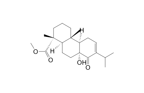 1-Phenanthrenecarboxylic acid, 1,2,3,4,4a,4b,5,8,8a,9,10,10a-dodecahydro-8a-hydroxy-1,4a-dimethyl-7-(1-methylethyl)-8-oxo-, methyl ester, [1-(1.alpha.,4a.beta.,4b.alpha.,8a.alpha.,10a.alpha.)]-