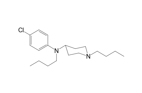 N-Butyl-N-(4-chlorophenyl)-1-butylpiperidin-4-amine