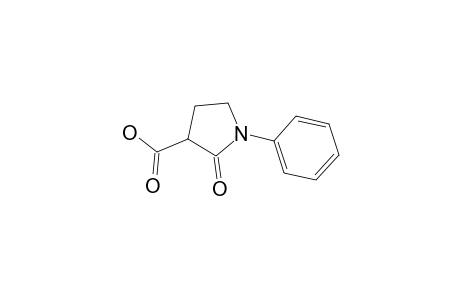 1-Phenyl-2-oxo-3-pyrrolidinecarboxylic acid