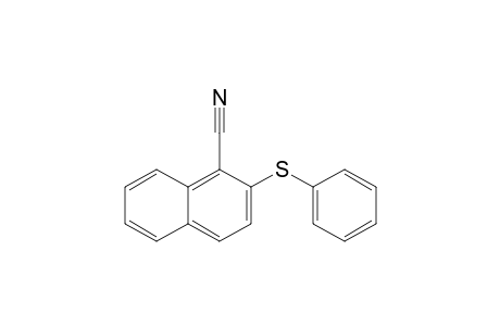 1-Naphthalenecarbonitrile, 2-(phenylthio)-