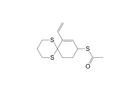 9-(Thioacetyl)-7-vinyl-1,5-dithiaspiro[5.5]undec-7-ene