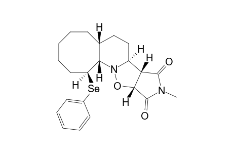 (2S,3S,8R,12S,13S,17R)-15-Methyl-3-phenylselenyl-18-oxa-1,15-diazatetracyclo[10.6.0.0(2,9).0(13,16)]octadecan-14,16-dione