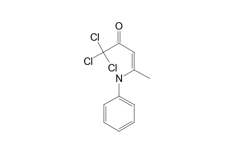 (Z)-1,1,1-TRICHLORO-4-PHENYLAMINO-3-PENTEN-2-ONE