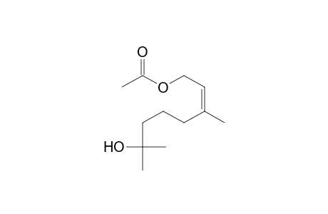 2-Octene-1,7-diol, 3,7-dimethyl-, 1-acetate, (Z)-