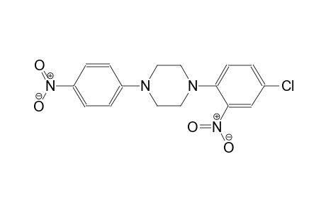 piperazine, 1-(4-chloro-2-nitrophenyl)-4-(4-nitrophenyl)-