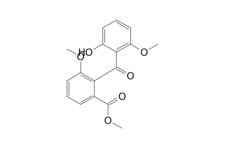 Methyl 2-(2-hydroxy-6-methoxybenzoyl)-3-methoxybenzoate