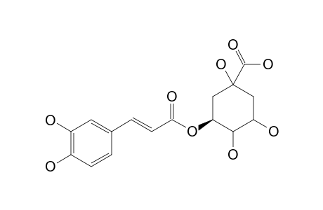 3-BETA-O-TRANS-CAFFEOYL-1,4,5-TRIHYDROXYCYCLOHEXANE-1-CARBOXYLIC-ACID
