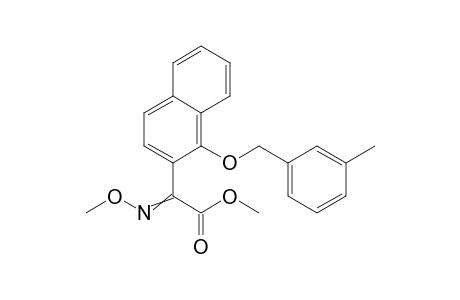 2-Naphthaleneacetic acid, alpha-(methoxyimino)-1-[(3-methylphenyl)methoxy]-, methyl ester