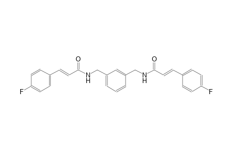 (2E)-3-(4-fluorophenyl)-N-[3-({[(2E)-3-(4-fluorophenyl)-2-propenoyl]amino}methyl)benzyl]-2-propenamide
