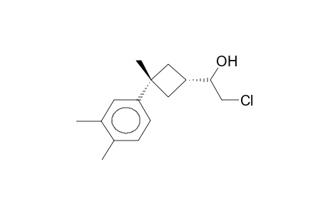 CIS-1-(3,4-DIMETHYLPHENYL)-1-METHYL-3-(2-CHLORO-1-HYDROXYETHYL)CYCLOBUTANE