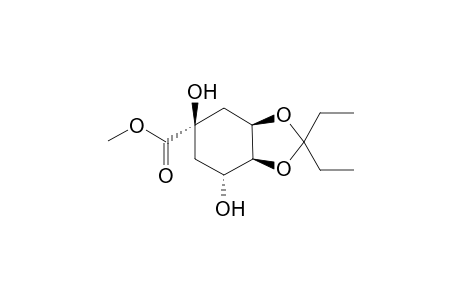 Methyl 3,4-O-Isopentylidenequinate