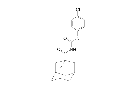 1-[(1-adamantyl)carbonyl]-3-(p-chlorophenyl)urea