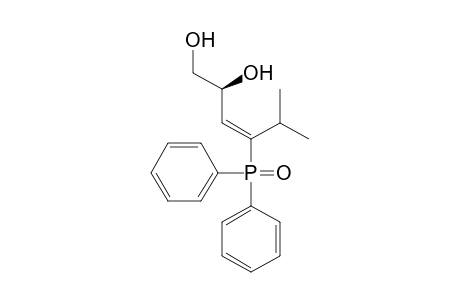 (E,2S)-4-diphenylphosphoryl-5-methyl-3-hexene-1,2-diol