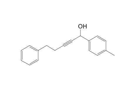 1-(p-Methylphenyl)-5-phenyl-2-pentyn-1-ol